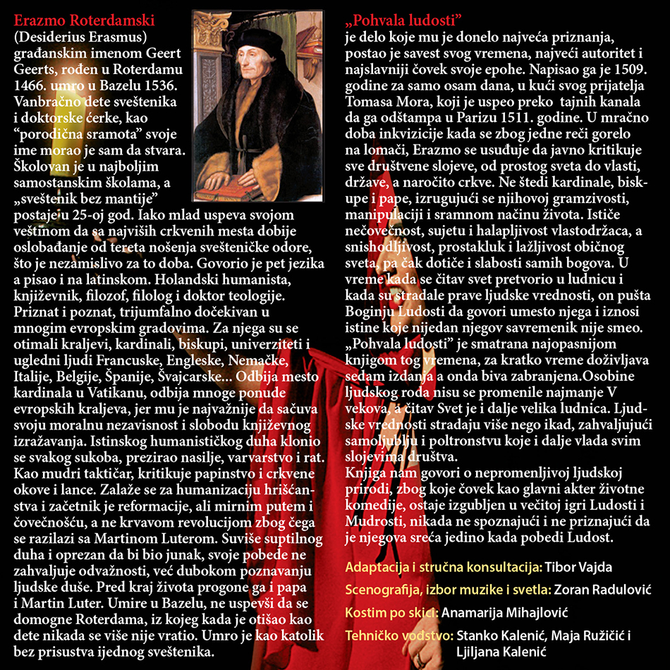 PohvalaLudosti opis Gluma